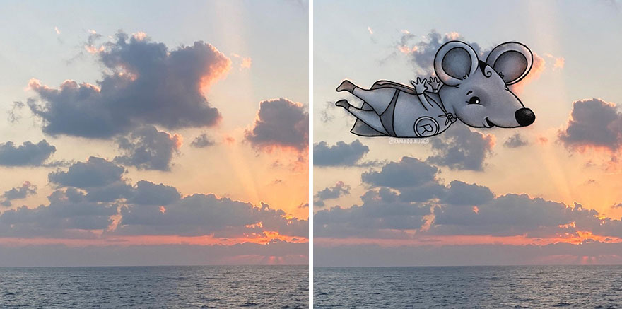 Clouds Come Alive As Cute Animals In The Drawings Of This Artist (80 Pics) Clouds Come Alive As Cute Animals In The Drawings Of This Artist (80 Pics)