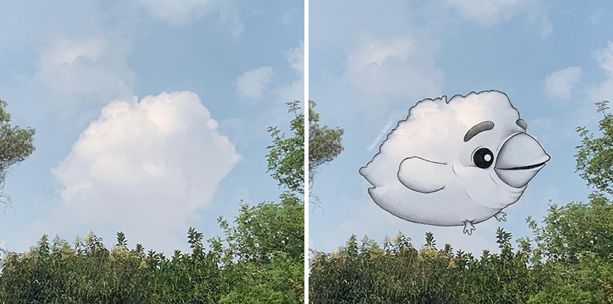 Clouds Come Alive As Cute Animals In The Drawings Of This Artist (80 Pics) Clouds Come Alive As Cute Animals In The Drawings Of This Artist (80 Pics)