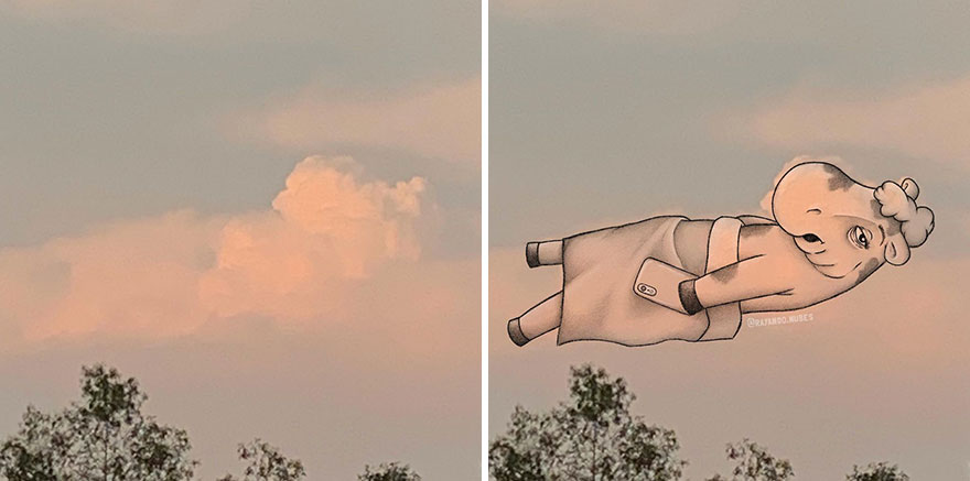 Clouds Come Alive As Cute Animals In The Drawings Of This Artist (80 Pics) Clouds Come Alive As Cute Animals In The Drawings Of This Artist (80 Pics)