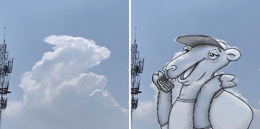 Clouds Come Alive As Cute Animals In The Drawings Of This Artist (80 Pics) Clouds Come Alive As Cute Animals In The Drawings Of This Artist (80 Pics)