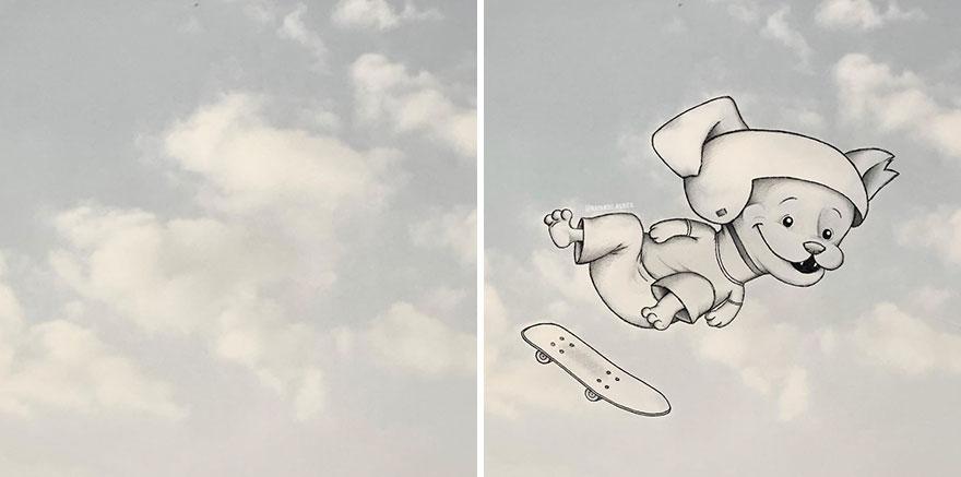 Clouds Come Alive As Cute Animals In The Drawings Of This Artist (80 Pics) Clouds Come Alive As Cute Animals In The Drawings Of This Artist (80 Pics)