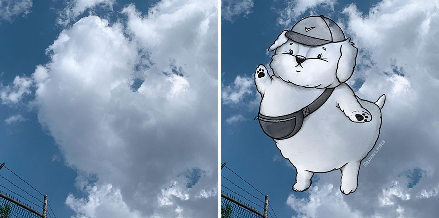 Clouds Come Alive As Cute Animals In The Drawings Of This Artist (80 Pics) Clouds Come Alive As Cute Animals In The Drawings Of This Artist (80 Pics)