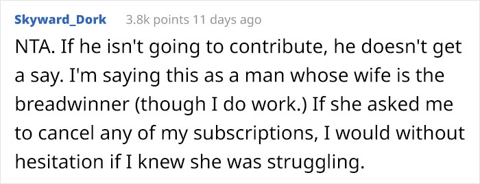Mom Pays For Her Unemployed Husband’s 5+ Streaming Services, Asks Him To Pick One And He Loses It Mom Pays For Her Unemployed Husband’s 5+ Streaming Services, Asks Him To Pick One And He Loses It