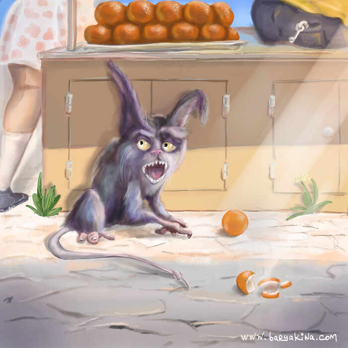 Hey Pandas, Show Me A Horrific Or Scary Drawing That You Did (Closed)