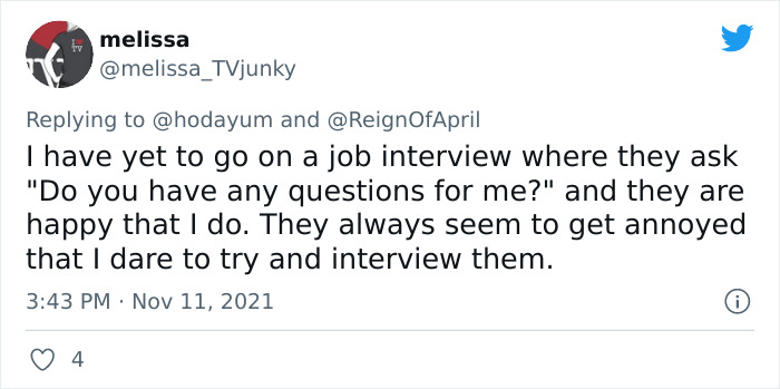 15 Clever Questions To Ask During A Job Interview To Make The Tables Turn, As Shared By Folks On Twitter 15 Clever Questions To Ask During A Job Interview To Make The Tables Turn, As Shared By Folks On Twitter