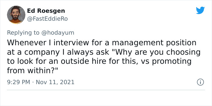 15 Clever Questions To Ask During A Job Interview To Make The Tables Turn, As Shared By Folks On Twitter 15 Clever Questions To Ask During A Job Interview To Make The Tables Turn, As Shared By Folks On Twitter