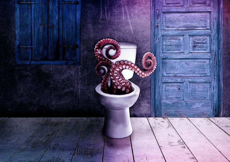 I Recreate My Nightmares In Photoshop (7 Pics) I Recreate My Nightmares In Photoshop (7 Pics)