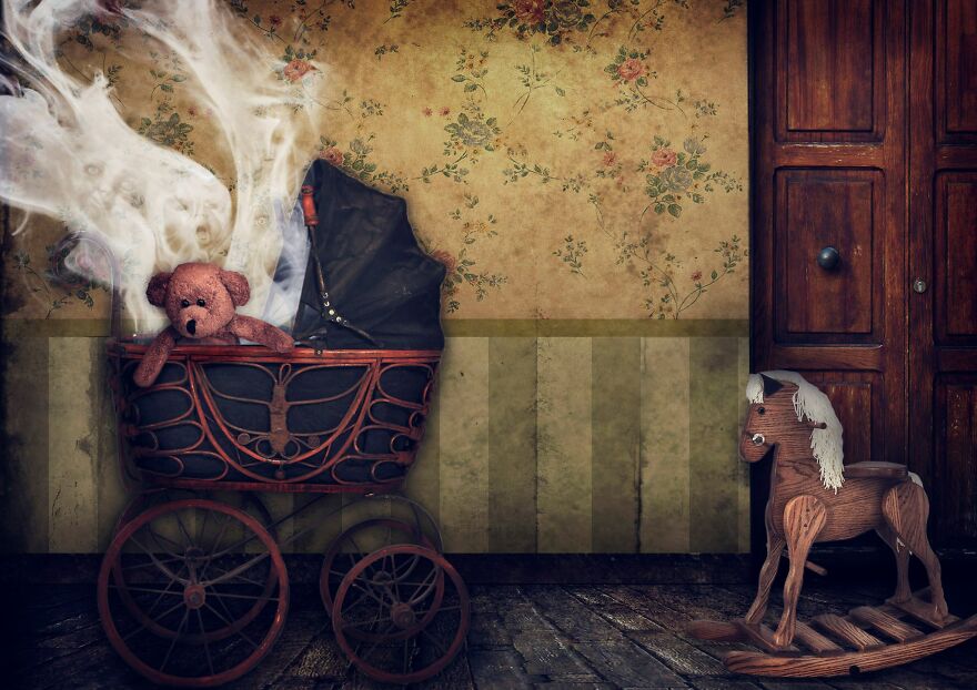 I Recreate My Nightmares In Photoshop (7 Pics) I Recreate My Nightmares In Photoshop (7 Pics)