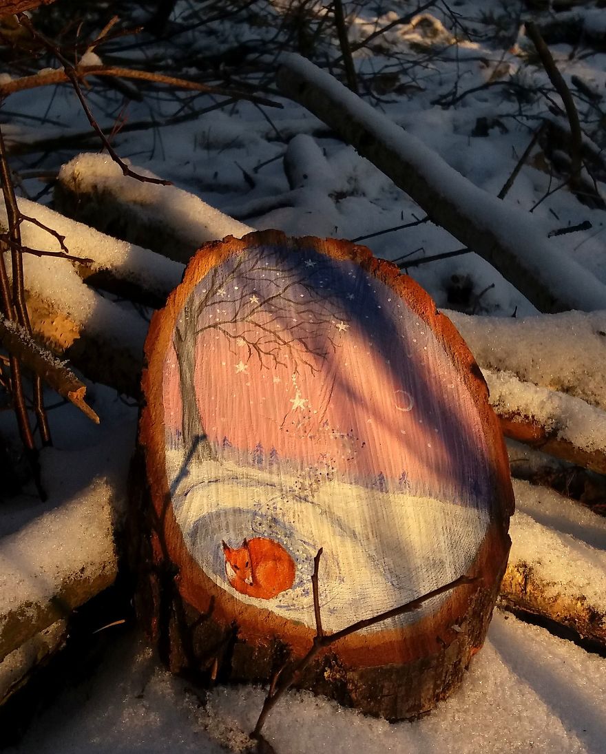 My 30 Magical Paintings On Wood That Are Inspired By Forests My 30 Magical Paintings On Wood That Are Inspired By Forests