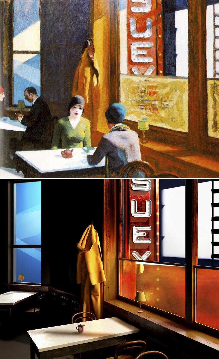 I Used Computer Graphics To Reimagine These 8 Iconic Paintings