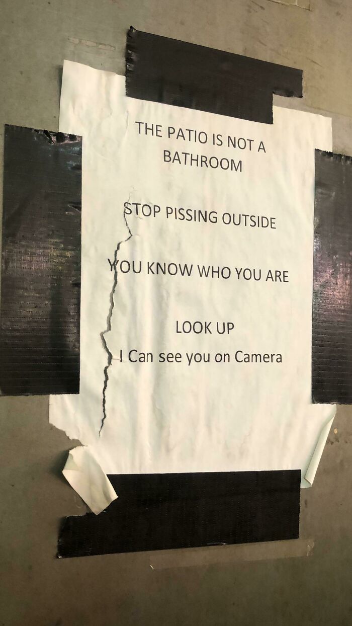 50 Signs That Only Exist Because Some People Are Beyond Terrible 50 Signs That Only Exist Because Some People Are Beyond Terrible