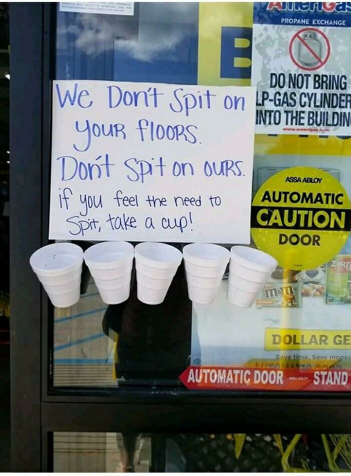 50 Signs That Only Exist Because Some People Are Beyond Terrible 50 Signs That Only Exist Because Some People Are Beyond Terrible