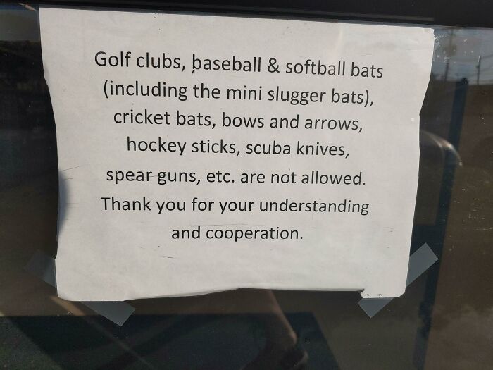 50 Signs That Only Exist Because Some People Are Beyond Terrible 50 Signs That Only Exist Because Some People Are Beyond Terrible