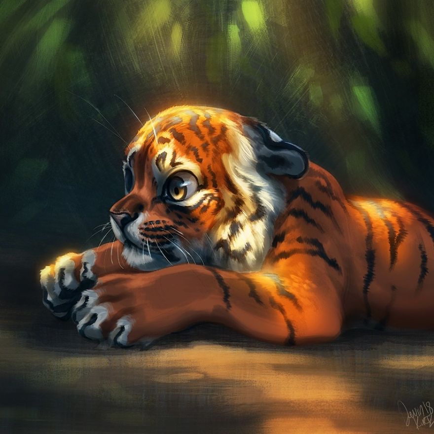 I Am A Concept Artist And Here Are 30 Of My Magical Illustrations That Helped Me To Stay Calm And Positive