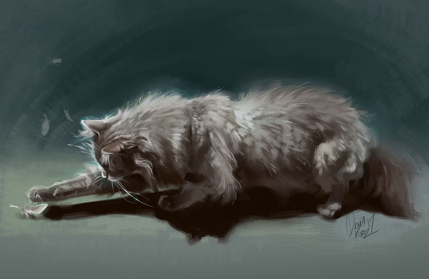 I Am A Concept Artist And Here Are 30 Of My Magical Illustrations That Helped Me To Stay Calm And Positive