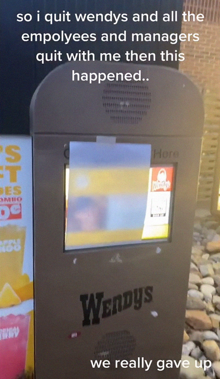 Guy Explains Why He And His Team Quit From Wendy’s, Goes Viral On Twitter Guy Explains Why He And His Team Quit From Wendy’s, Goes Viral On Twitter