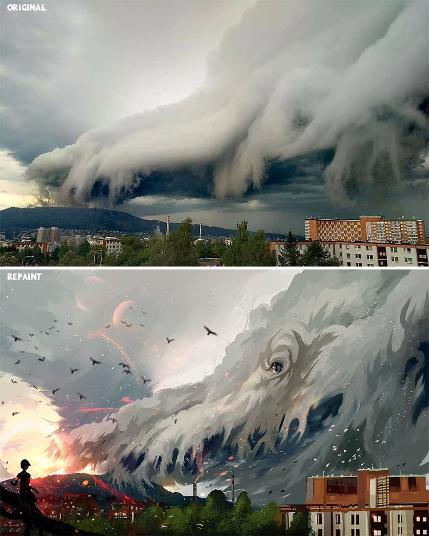 Czech Artist Draws On Top Of People’s Nature Photos, And The Result Looks Otherworldly (84 Pics) Czech Artist Draws On Top Of People’s Nature Photos, And The Result Looks Otherworldly (84 Pics)