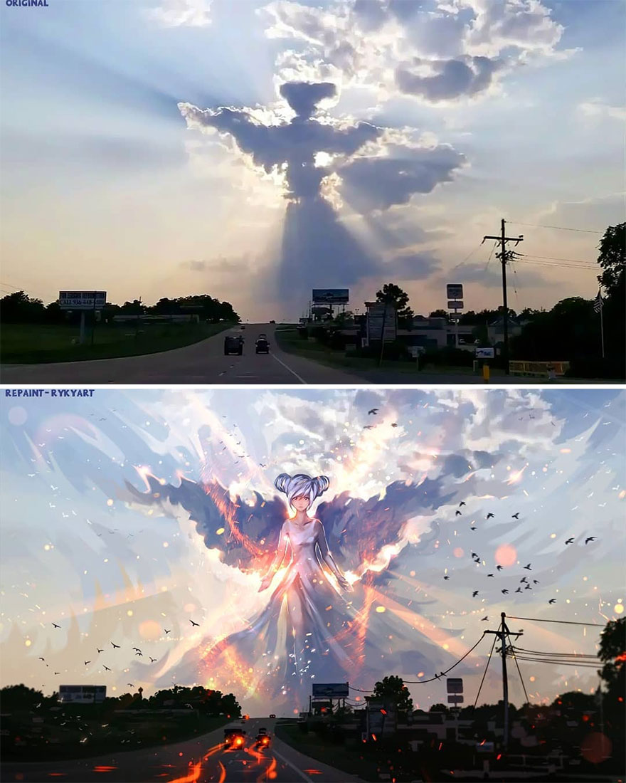 Czech Artist Draws On Top Of People’s Nature Photos, And The Result Looks Otherworldly (84 Pics) Czech Artist Draws On Top Of People’s Nature Photos, And The Result Looks Otherworldly (84 Pics)