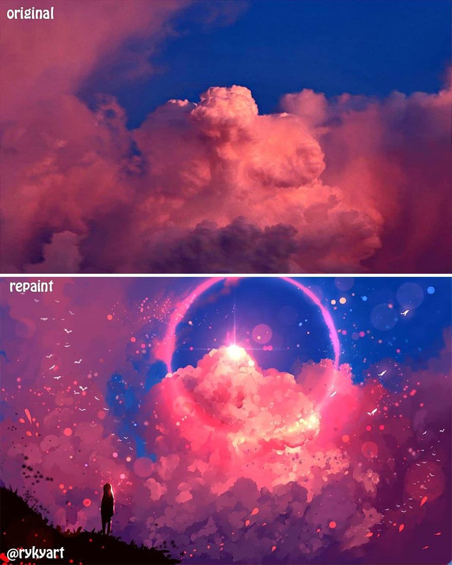 Czech Artist Draws On Top Of People’s Nature Photos, And The Result Looks Otherworldly (84 Pics) Czech Artist Draws On Top Of People’s Nature Photos, And The Result Looks Otherworldly (84 Pics)