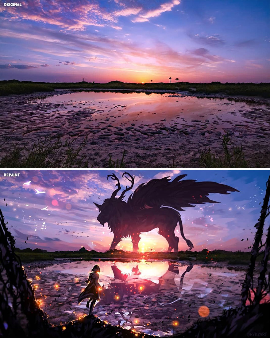 Czech Artist Draws On Top Of People’s Nature Photos, And The Result Looks Otherworldly (84 Pics) Czech Artist Draws On Top Of People’s Nature Photos, And The Result Looks Otherworldly (84 Pics)