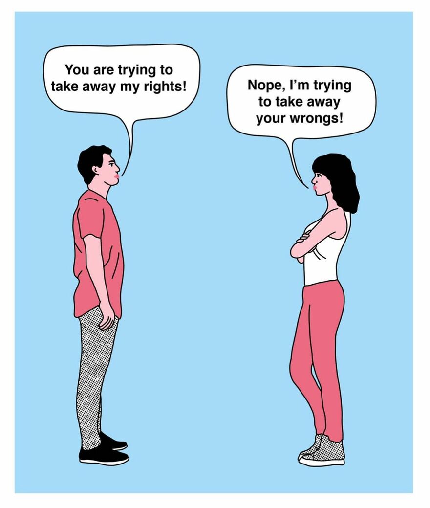 Artist Pokes Fun At Toxic Masculinity, Gender Stereotypes, And More In His 30 Unapologetic Comics (New Pics) Artist Pokes Fun At Toxic Masculinity, Gender Stereotypes, And More In His 30 Unapologetic Comics (New Pics)