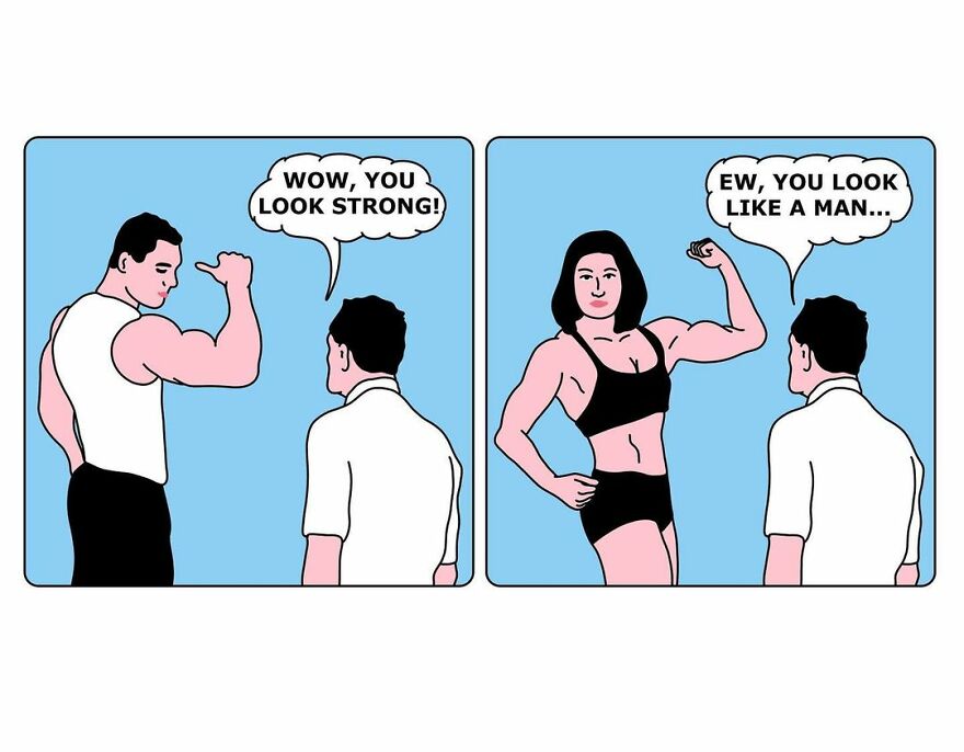 Artist Pokes Fun At Toxic Masculinity, Gender Stereotypes, And More In His 30 Unapologetic Comics (New Pics) Artist Pokes Fun At Toxic Masculinity, Gender Stereotypes, And More In His 30 Unapologetic Comics (New Pics)