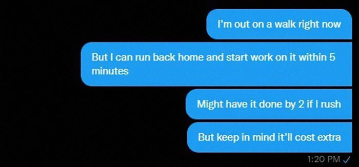 Client Doesn’t “Feel Like Paying” Editor For The Work, They Have A Perfect Clapback Client Doesn’t “Feel Like Paying” Editor For The Work, They Have A Perfect Clapback