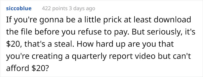 Client Doesn’t “Feel Like Paying” Editor For The Work, They Have A Perfect Clapback Client Doesn’t “Feel Like Paying” Editor For The Work, They Have A Perfect Clapback