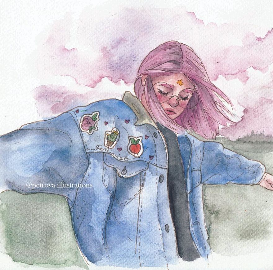 I Left My Job To Be A Full-Time Illustrator, Here Are 30 Cute Moments I Created With Watercolor And Ink I Left My Job To Be A Full-Time Illustrator, Here Are 30 Cute Moments I Created With Watercolor And Ink