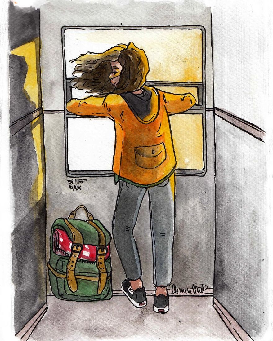 I Left My Job To Be A Full-Time Illustrator, Here Are 30 Cute Moments I Created With Watercolor And Ink I Left My Job To Be A Full-Time Illustrator, Here Are 30 Cute Moments I Created With Watercolor And Ink