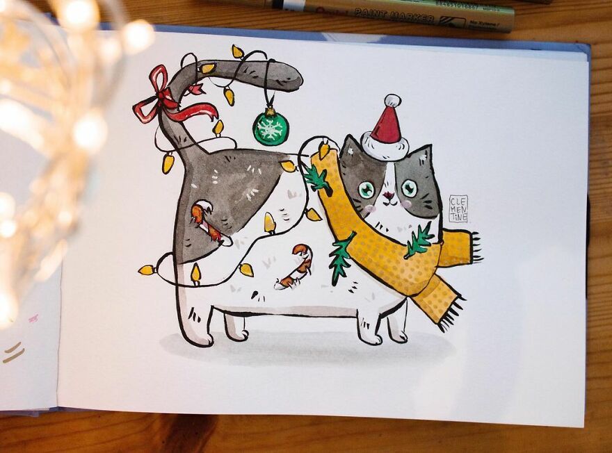 I Left My Job To Be A Full-Time Illustrator, Here Are 30 Cute Moments I Created With Watercolor And Ink I Left My Job To Be A Full-Time Illustrator, Here Are 30 Cute Moments I Created With Watercolor And Ink