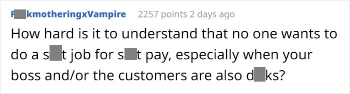 Business Owner Doesn’t Get Why People Don’t Want To Work For Him, Gets A Perfect Answer Business Owner Doesn’t Get Why People Don’t Want To Work For Him, Gets A Perfect Answer