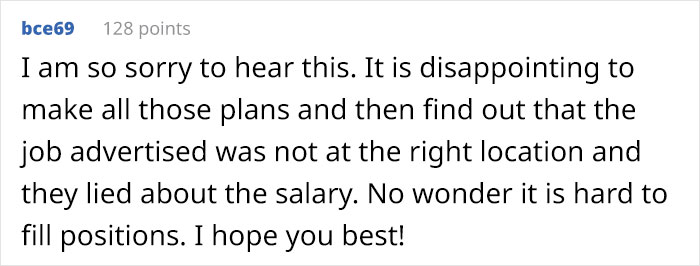 Prospective Employee Came To A Job Interview Just To Find Out The Company Lied About The Job Location And Salary In The Listing Prospective Employee Came To A Job Interview Just To Find Out The Company Lied About The Job Location And Salary In The Listing