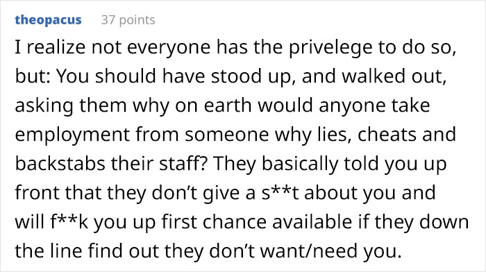 Prospective Employee Came To A Job Interview Just To Find Out The Company Lied About The Job Location And Salary In The Listing Prospective Employee Came To A Job Interview Just To Find Out The Company Lied About The Job Location And Salary In The Listing