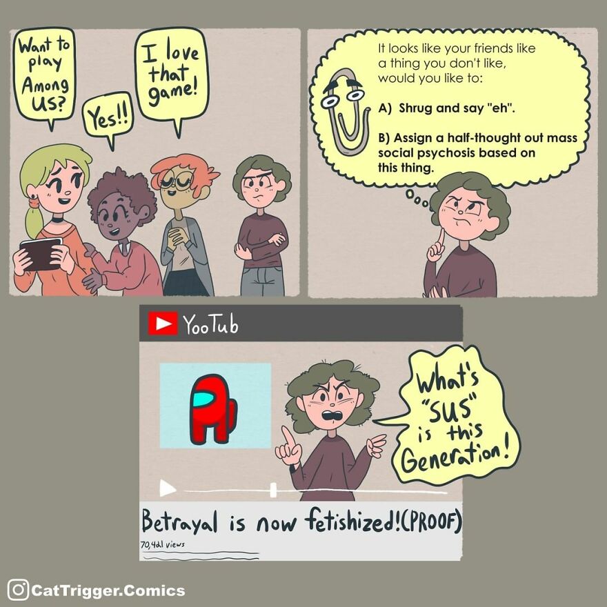 30 Hilariously Twisted Comics By “Cat Trigger” 30 Hilariously Twisted Comics By “Cat Trigger”