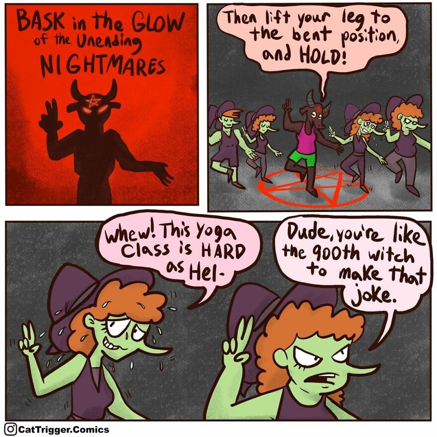 30 Hilariously Twisted Comics By “Cat Trigger” 30 Hilariously Twisted Comics By “Cat Trigger”