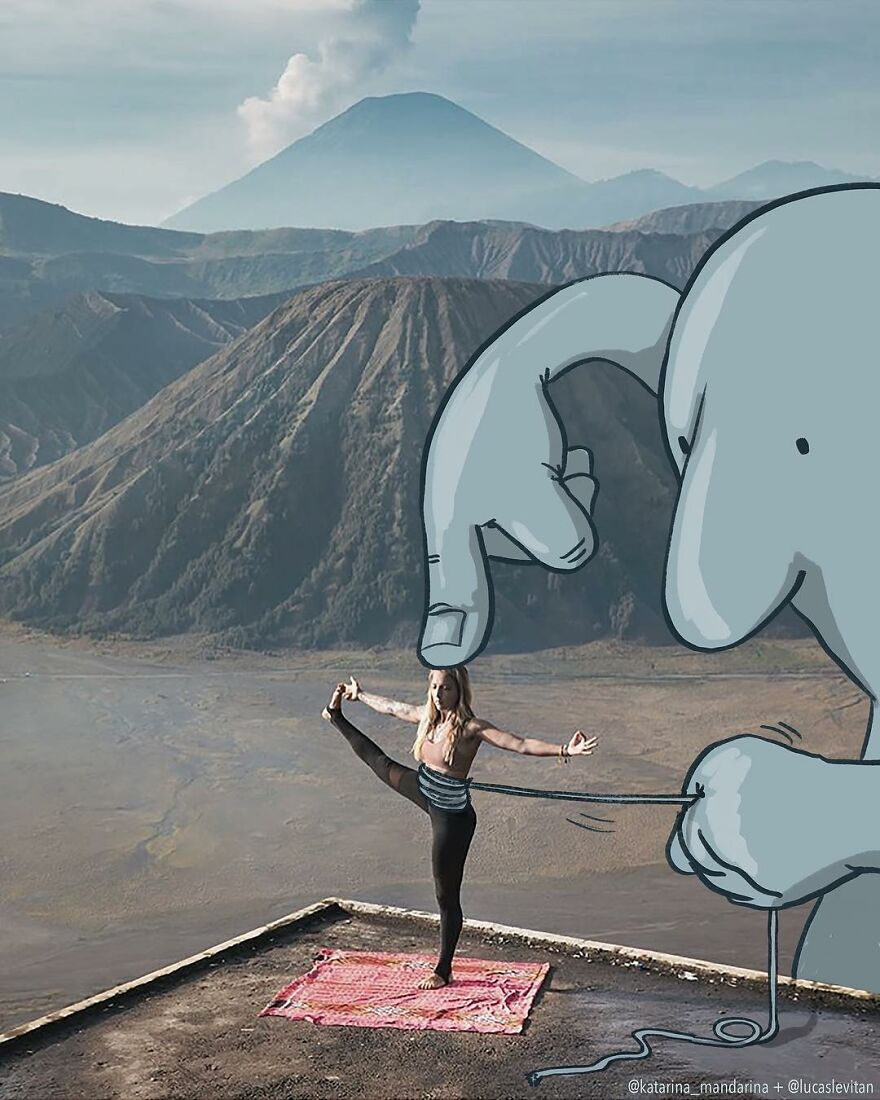 Illustrator Adds Funny Cartoons To Strangers’ Instagram Photos (30 New Pics) Illustrator Adds Funny Cartoons To Strangers’ Instagram Photos (30 New Pics)