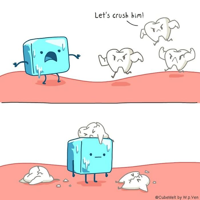 30 Comics About The Daily Struggles Of An Ice Cube By This Artist 30 Comics About The Daily Struggles Of An Ice Cube By This Artist