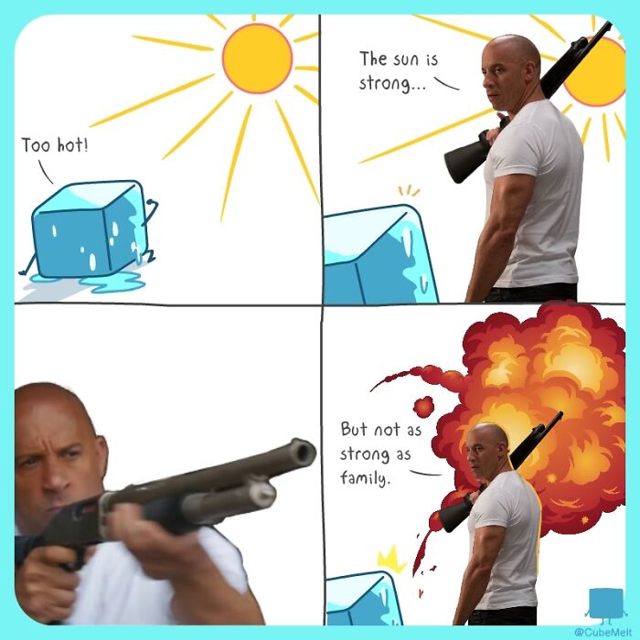 30 Comics About The Daily Struggles Of An Ice Cube By This Artist 30 Comics About The Daily Struggles Of An Ice Cube By This Artist