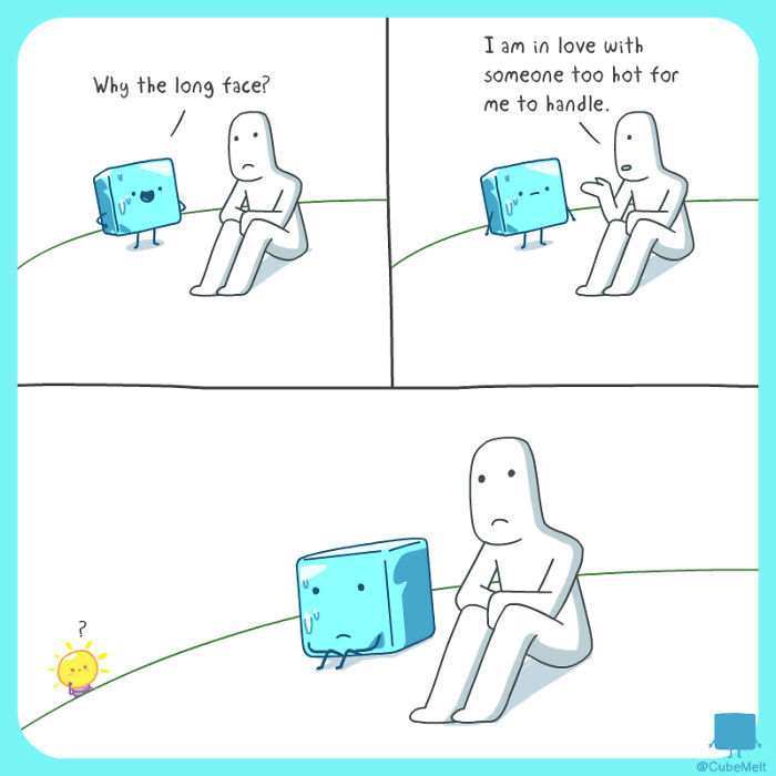 30 Comics About The Daily Struggles Of An Ice Cube By This Artist 30 Comics About The Daily Struggles Of An Ice Cube By This Artist