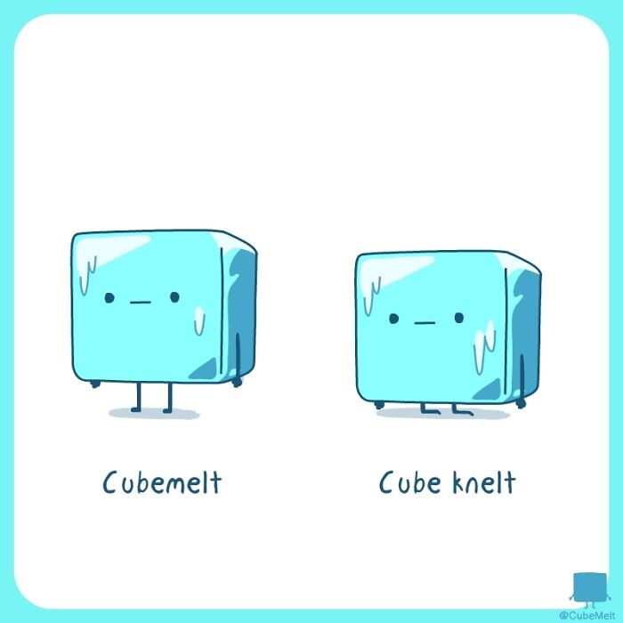30 Comics About The Daily Struggles Of An Ice Cube By This Artist 30 Comics About The Daily Struggles Of An Ice Cube By This Artist
