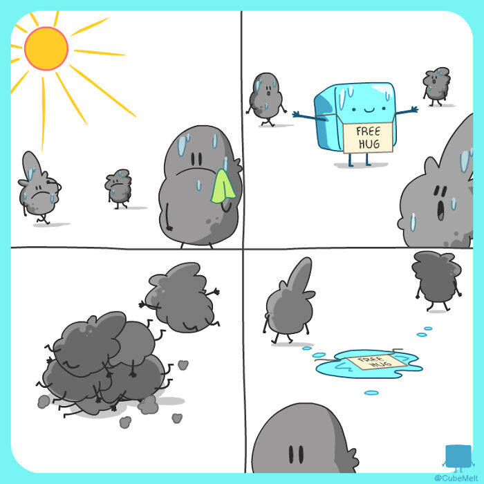 30 Comics About The Daily Struggles Of An Ice Cube By This Artist 30 Comics About The Daily Struggles Of An Ice Cube By This Artist