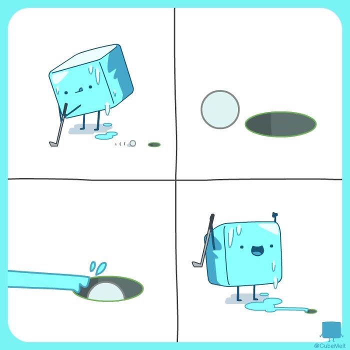 30 Comics About The Daily Struggles Of An Ice Cube By This Artist 30 Comics About The Daily Struggles Of An Ice Cube By This Artist
