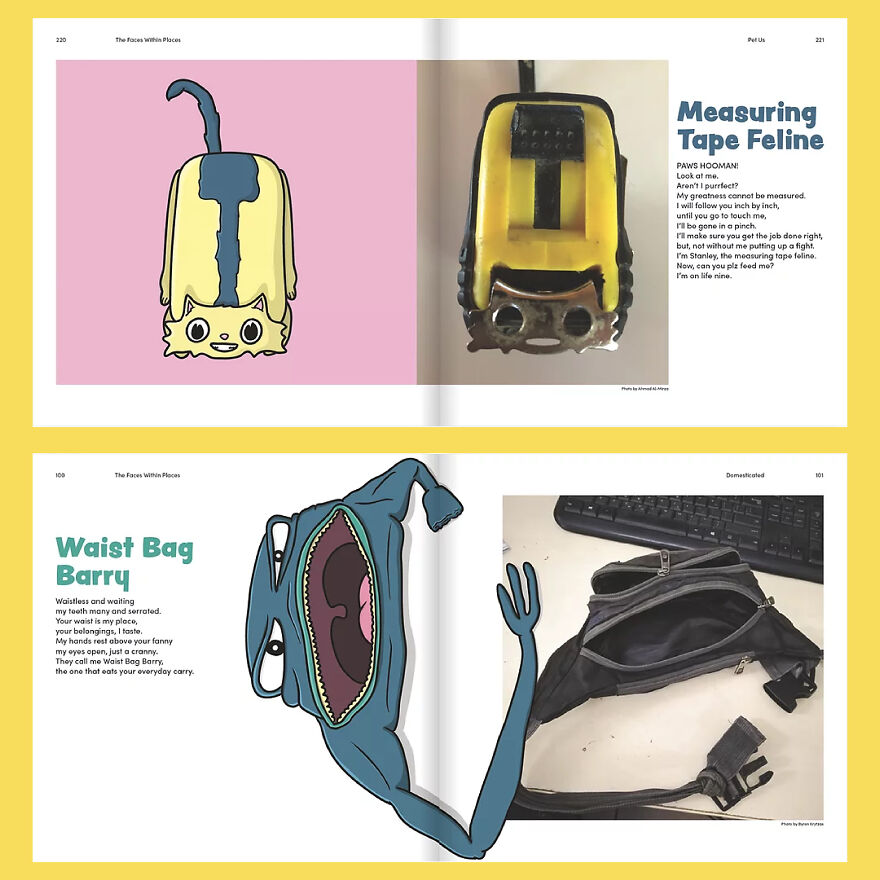 I Created A 252-Page Book Based On The Faces I See Around Myself I Created A 252-Page Book Based On The Faces I See Around Myself