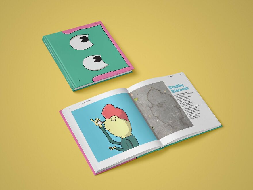 I Created A 252-Page Book Based On The Faces I See Around Myself I Created A 252-Page Book Based On The Faces I See Around Myself