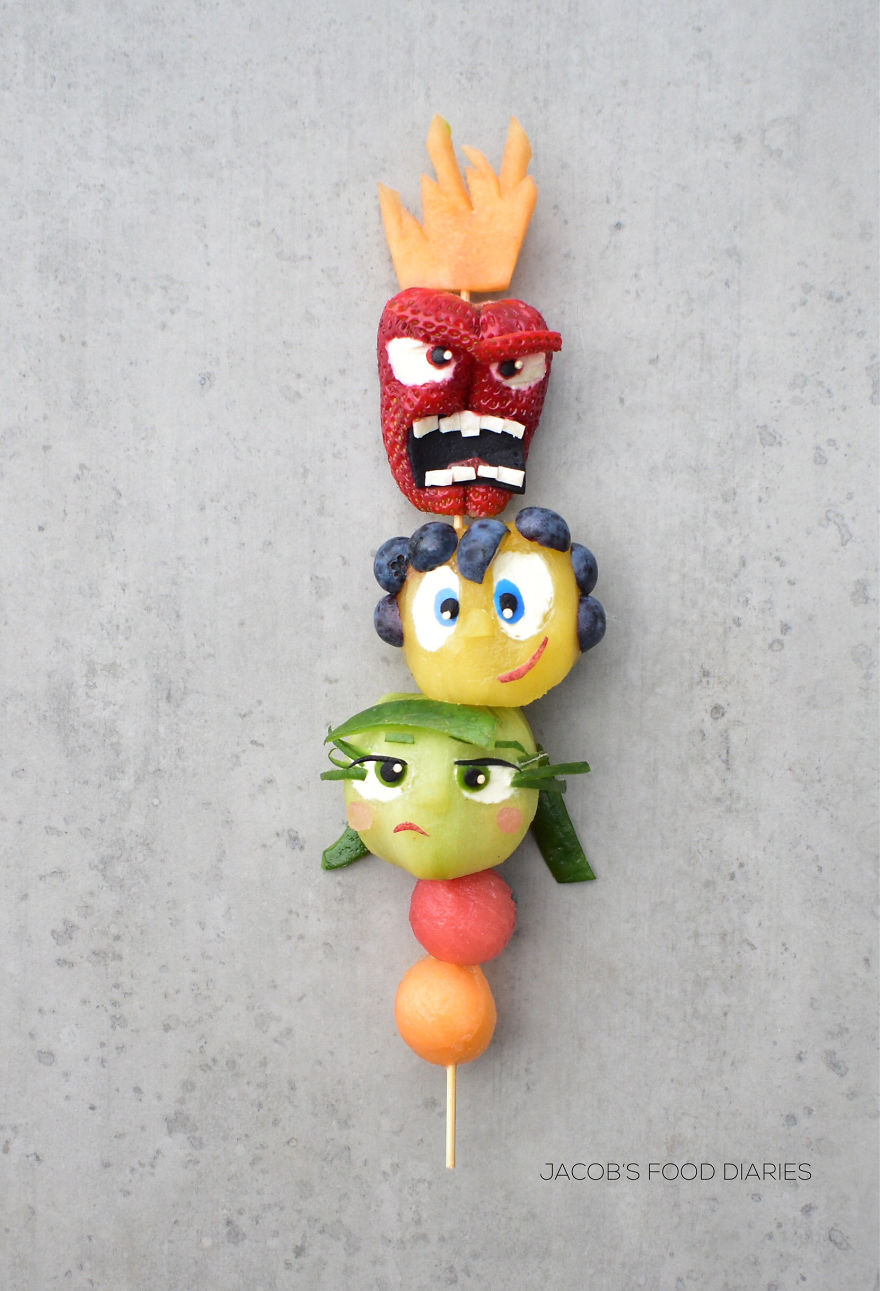 I Turn My Son’s Food Into Healthy Meals That Look Like Cartoon And Pop-Culture Characters (30 New Pics) I Turn My Son’s Food Into Healthy Meals That Look Like Cartoon And Pop-Culture Characters (30 New Pics)