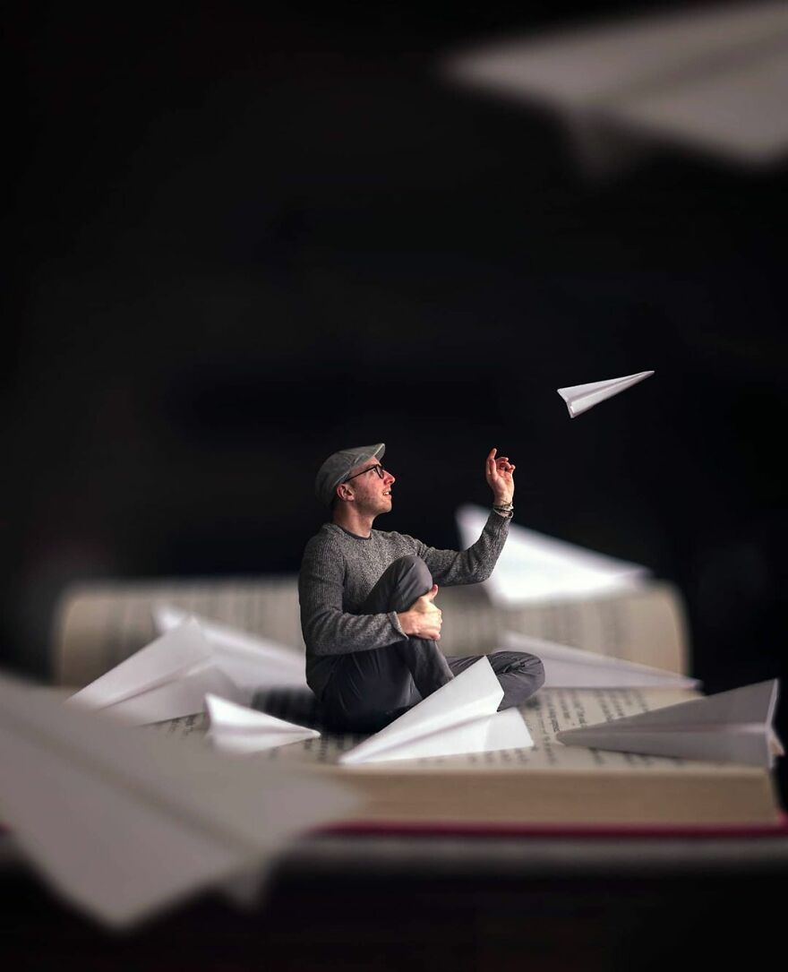 This Canadian Photographer Creates Amazing Miniature Images Of Himself (58 Pics) This Canadian Photographer Creates Amazing Miniature Images Of Himself (58 Pics)