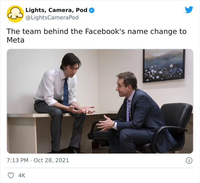 30 Of The Best Memes And Jokes In Response To Facebook Changing Its Name To “Meta” 30 Of The Best Memes And Jokes In Response To Facebook Changing Its Name To “Meta”