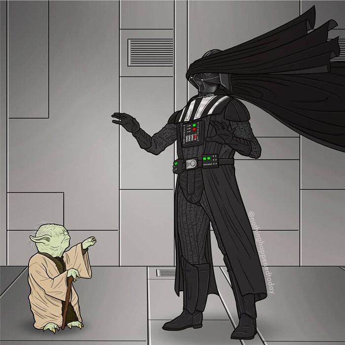 Artist Shows The Simple Lives Of Famous Characters When No One’s Looking (30 New Pics) Artist Shows The Simple Lives Of Famous Characters When No One’s Looking (30 New Pics)