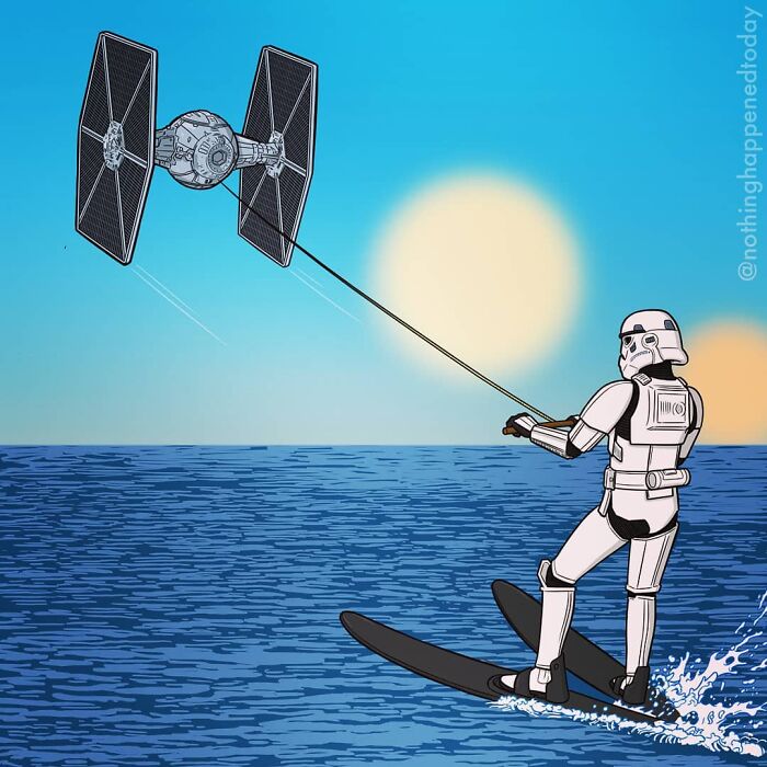 Artist Shows The Simple Lives Of Famous Characters When No One’s Looking (30 New Pics) Artist Shows The Simple Lives Of Famous Characters When No One’s Looking (30 New Pics)